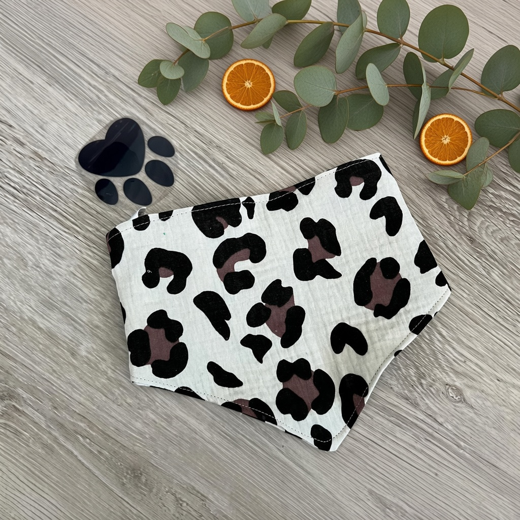 JM Petplace Hundehalstuch - Leopard
