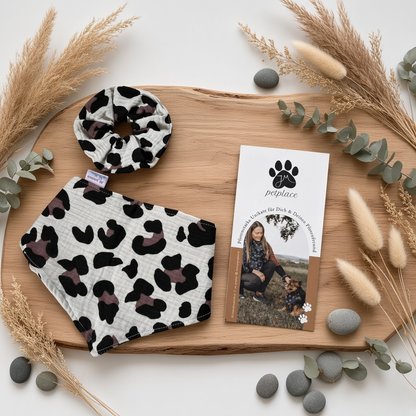 JM Petplace Hundehalstuch - Leopard