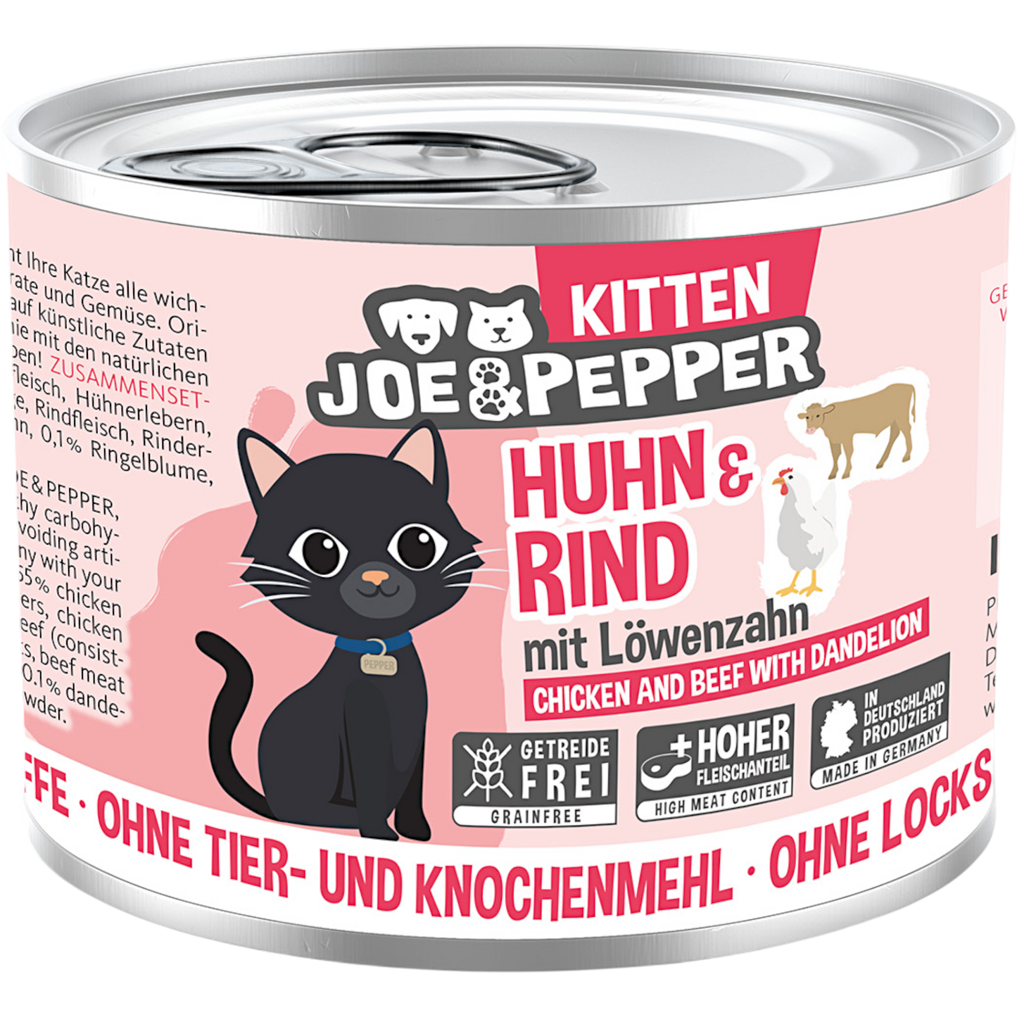 Joe & Pepper - Huhn & Rind für Kitten