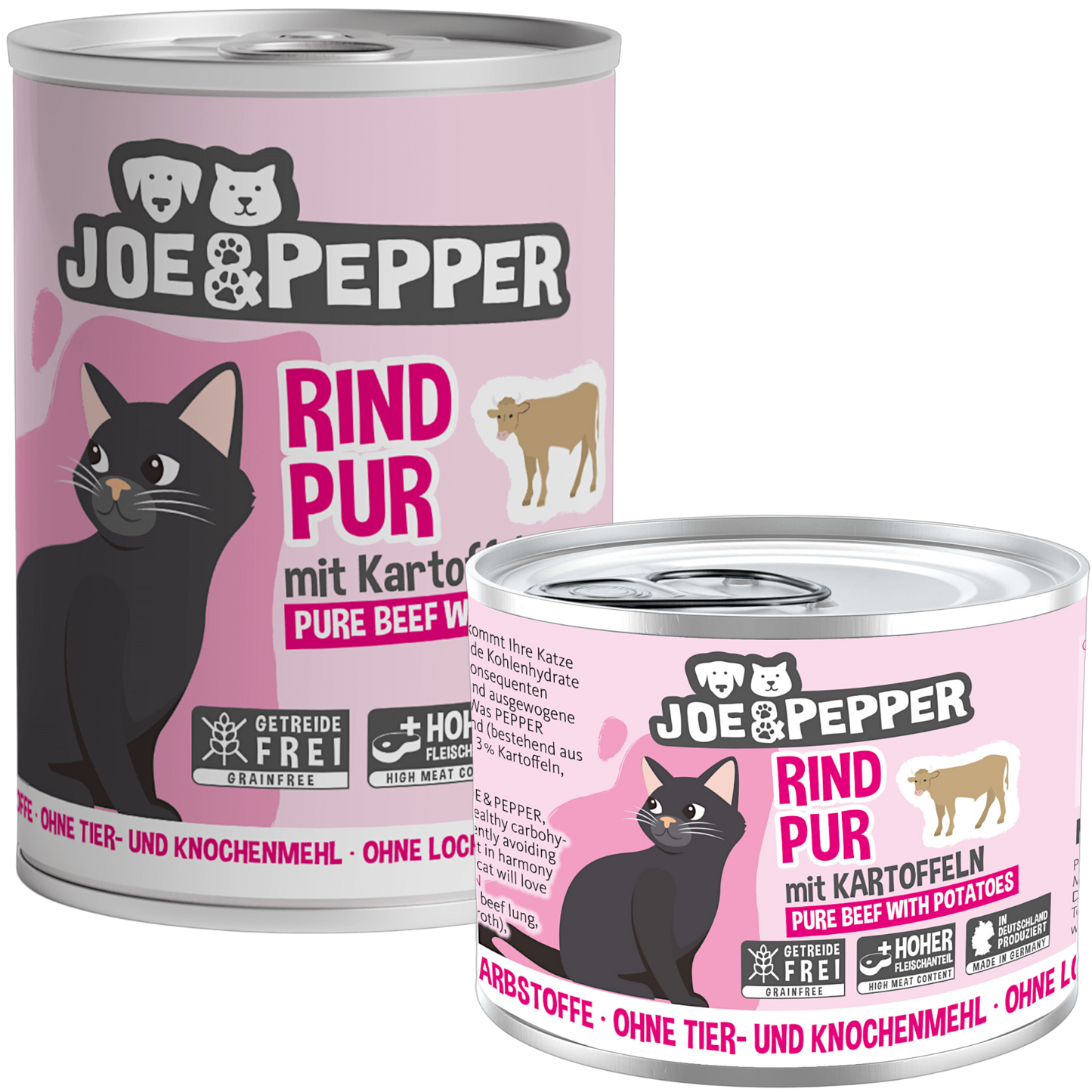 Joe & Pepper - Rind pur & Kartoffeln