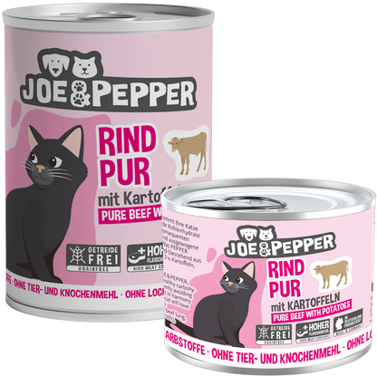 Joe & Pepper - Rind pur & Kartoffeln