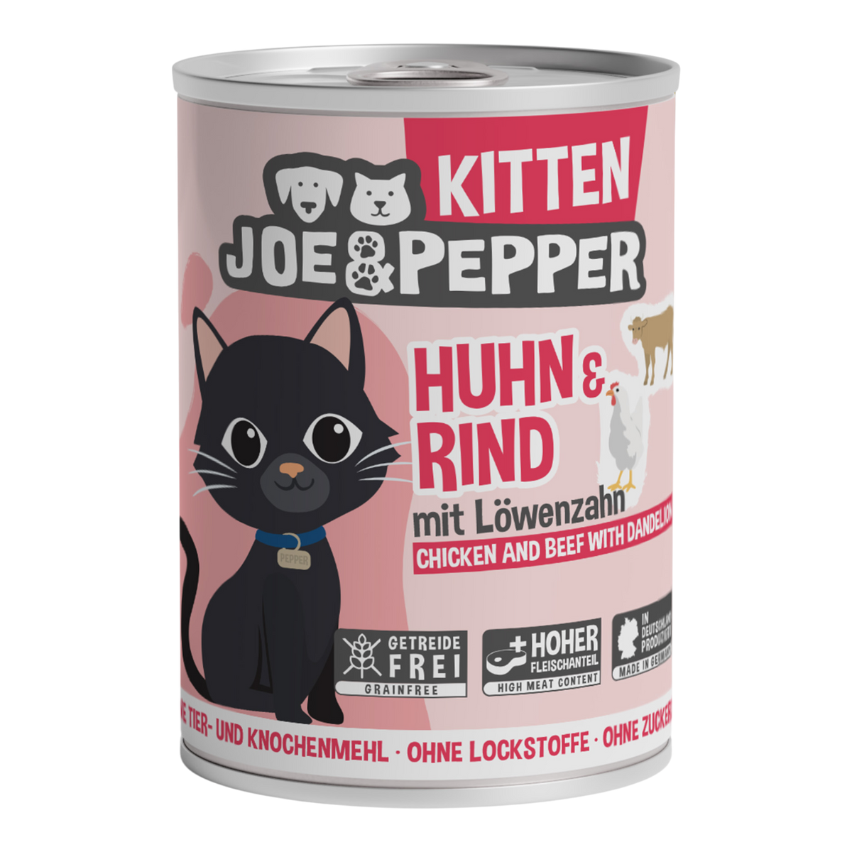 Joe & Pepper Cat - Huhn & Rind für Kitten