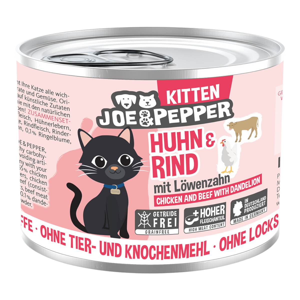 Joe & Pepper Cat - Huhn & Rind für Kitten