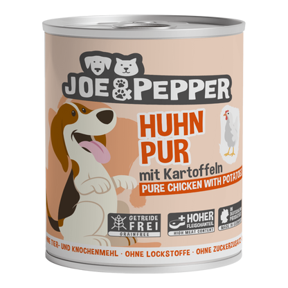 Joe & Pepper Dog - Huhn pur mit Kartoffel