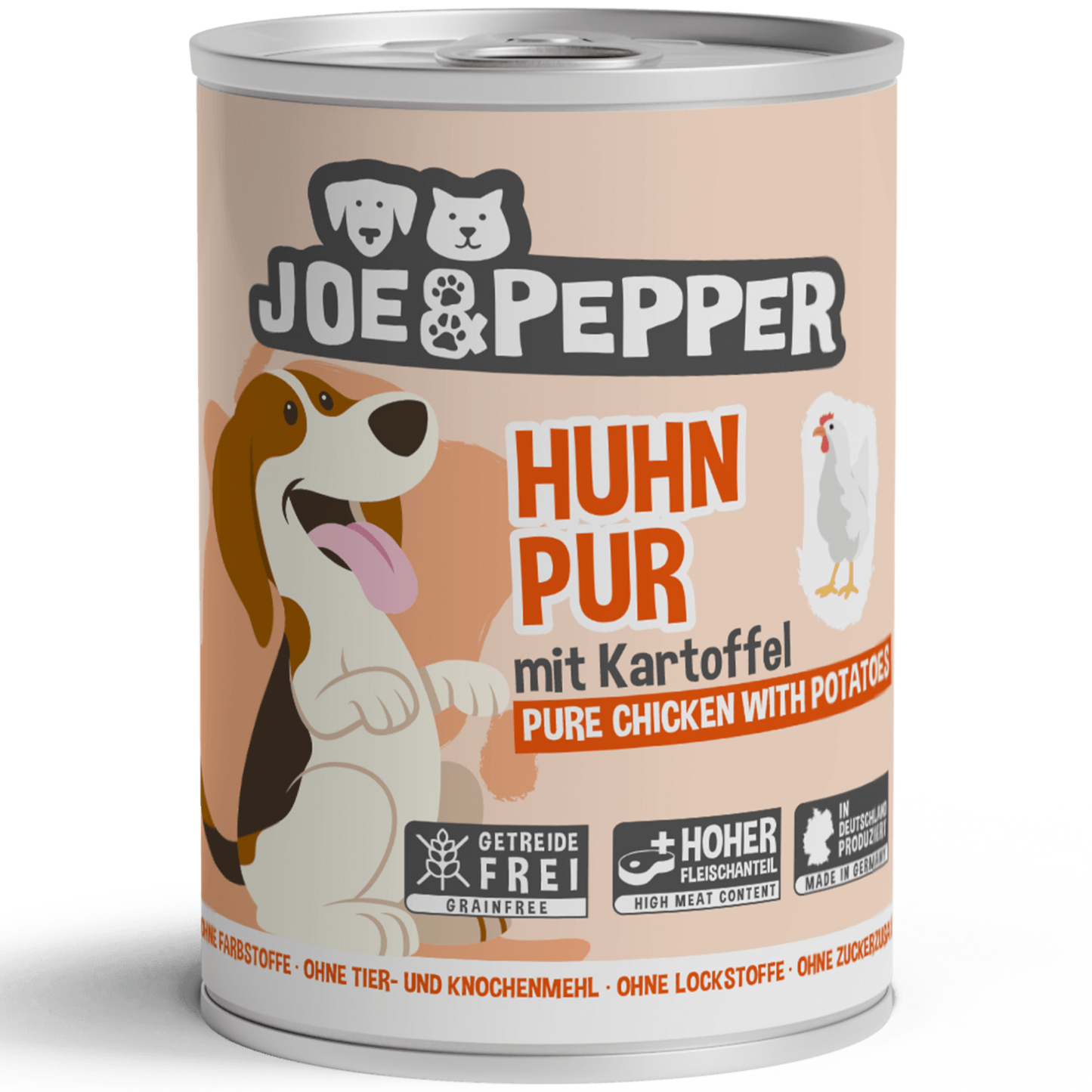 Joe & Pepper - Huhn pur mit Kartoffel