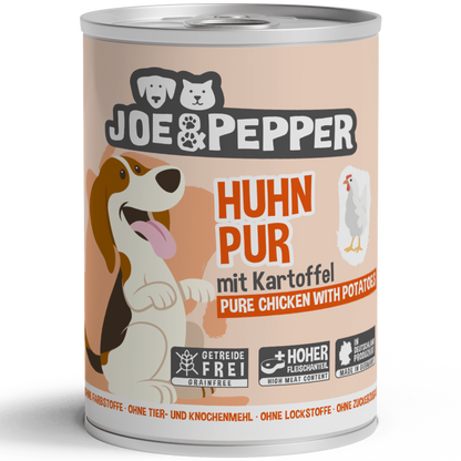 Joe & Pepper - Huhn pur mit Kartoffel