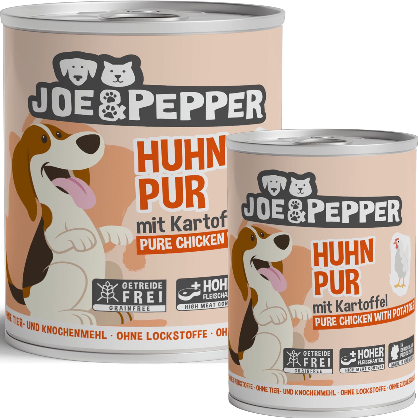 Joe & Pepper - Huhn pur mit Kartoffel
