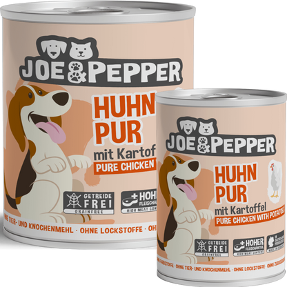 Joe & Pepper - Huhn pur mit Kartoffel