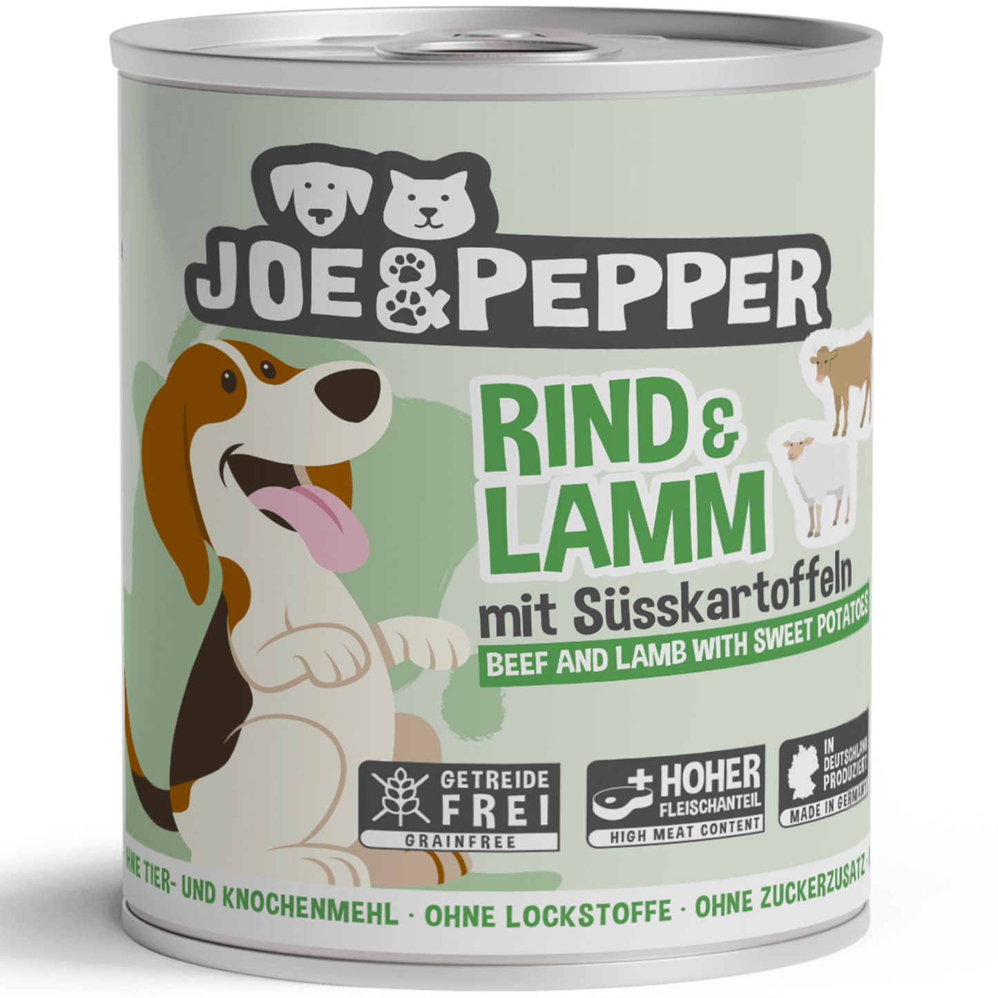 Joe & Pepper - Rind & Lamm mit Süßkartoffel