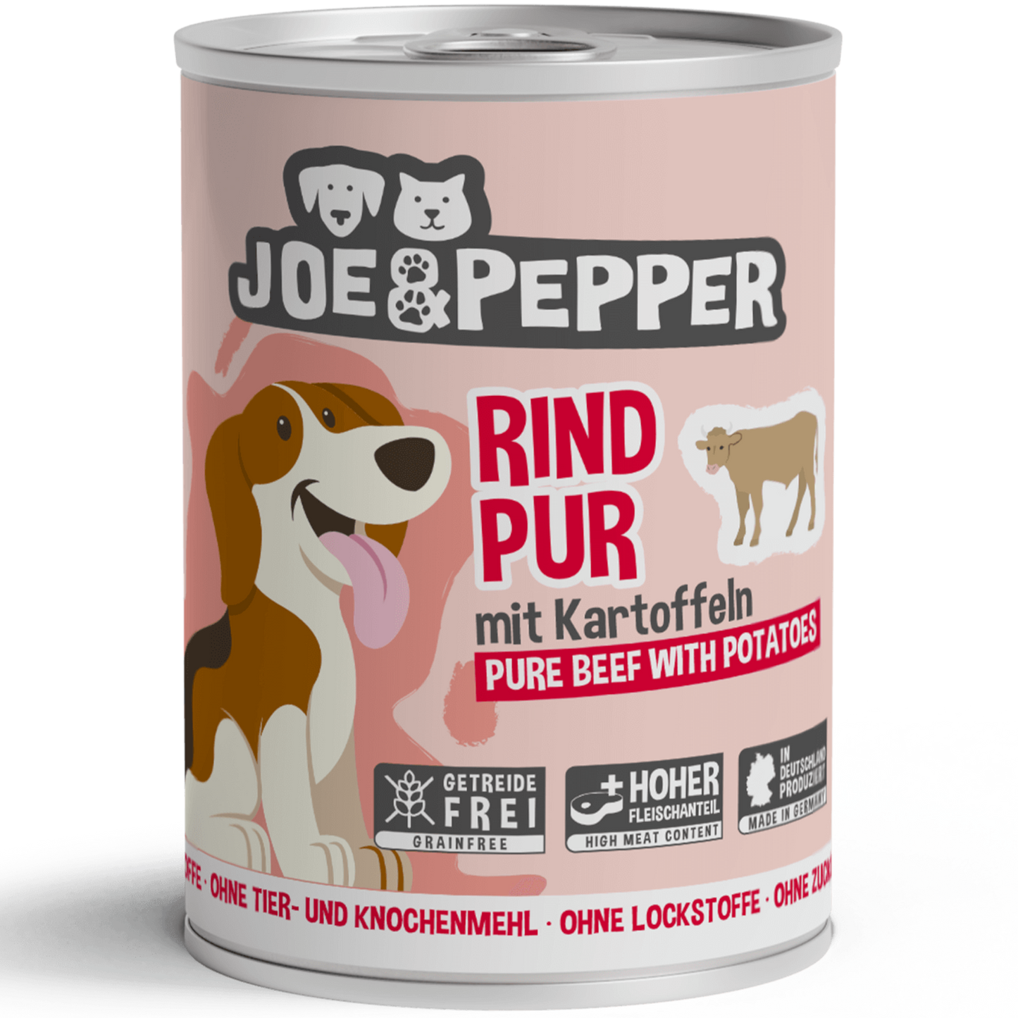 Joe & Pepper - Rind pur mit Kartoffeln
