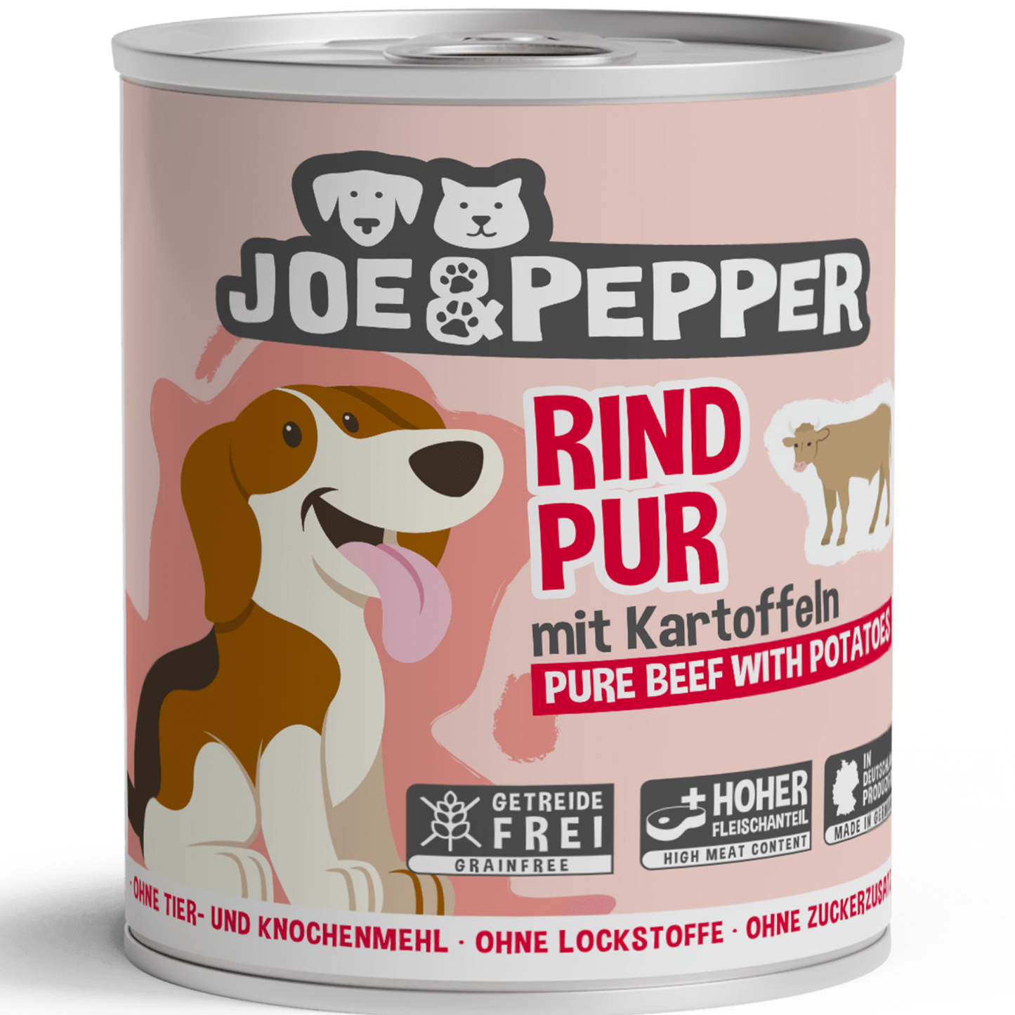 Joe & Pepper - Rind pur mit Kartoffeln