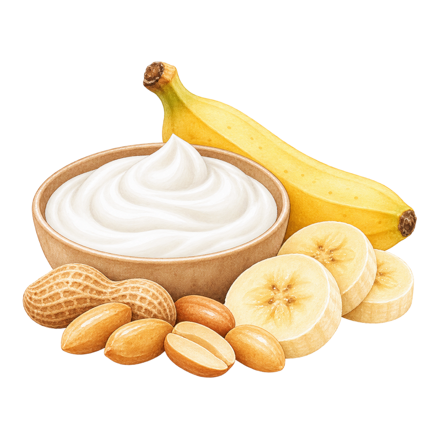 Cold & Dog - Dogolade Erdnuss & Banane mit Joghurt