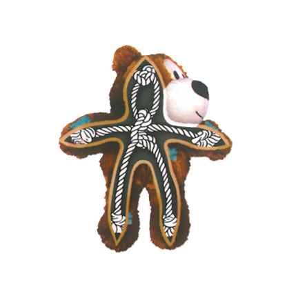 KONG® Wild Knots Bär – Kuschelspaß mit starkem Kern