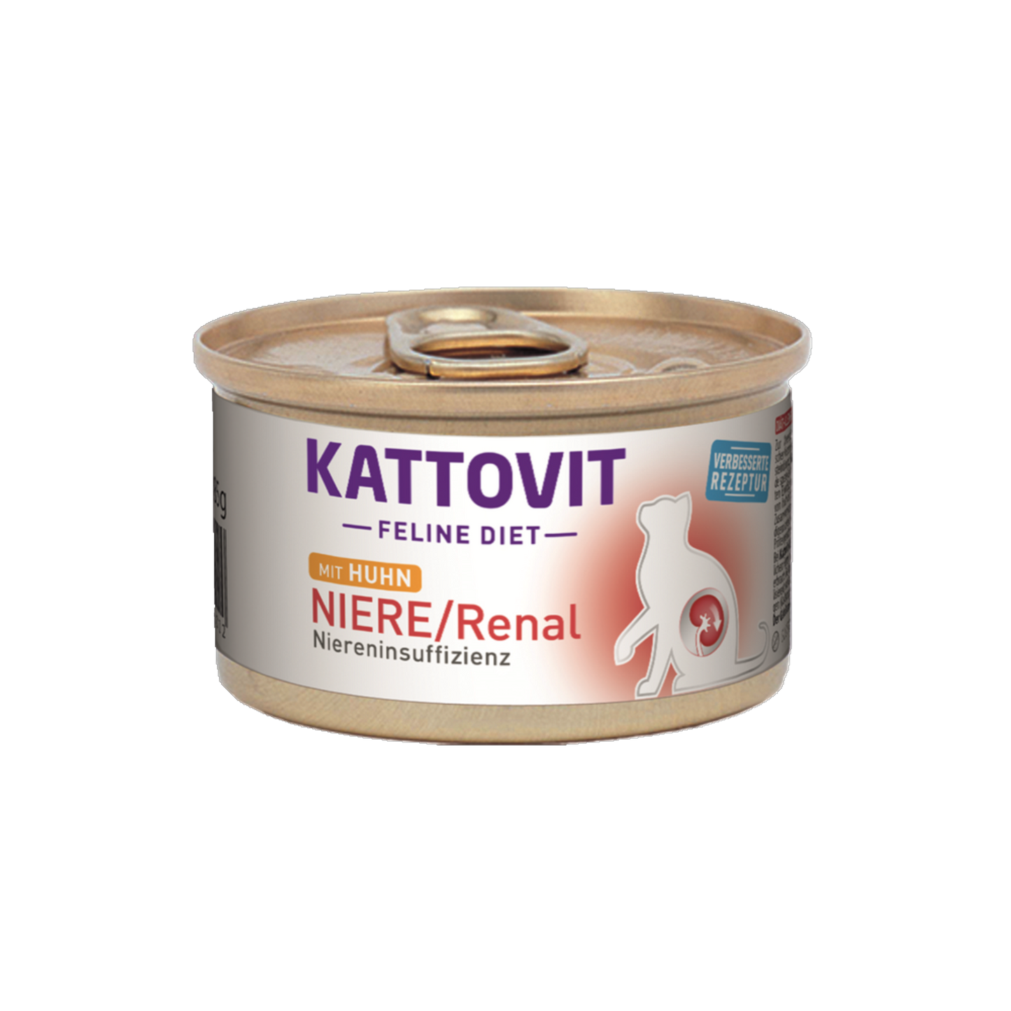 De Hun’nenhoff | Kattovit Feline Diet NIERE / Renal – Huhn – Diät-Nassfutter für nierenempfindliche Katzen