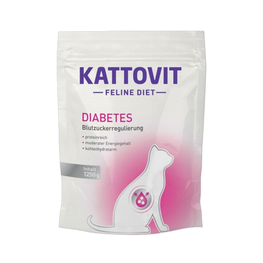 Kattovit Feline Diet Diabetes – Spezielle Diät für Katzen mit Diabetes und Übergewicht