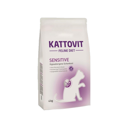 Kattovit Feline Diet Sensitive – Getreidefreie Schonkost für sensible Katzen