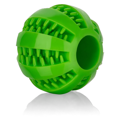 Kauen, Spielen, Pflegen – der clevere Ball für strahlend saubere Hundezähne!