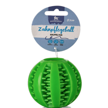 Kauen, Spielen, Pflegen – der clevere Ball für strahlend saubere Hundezähne!