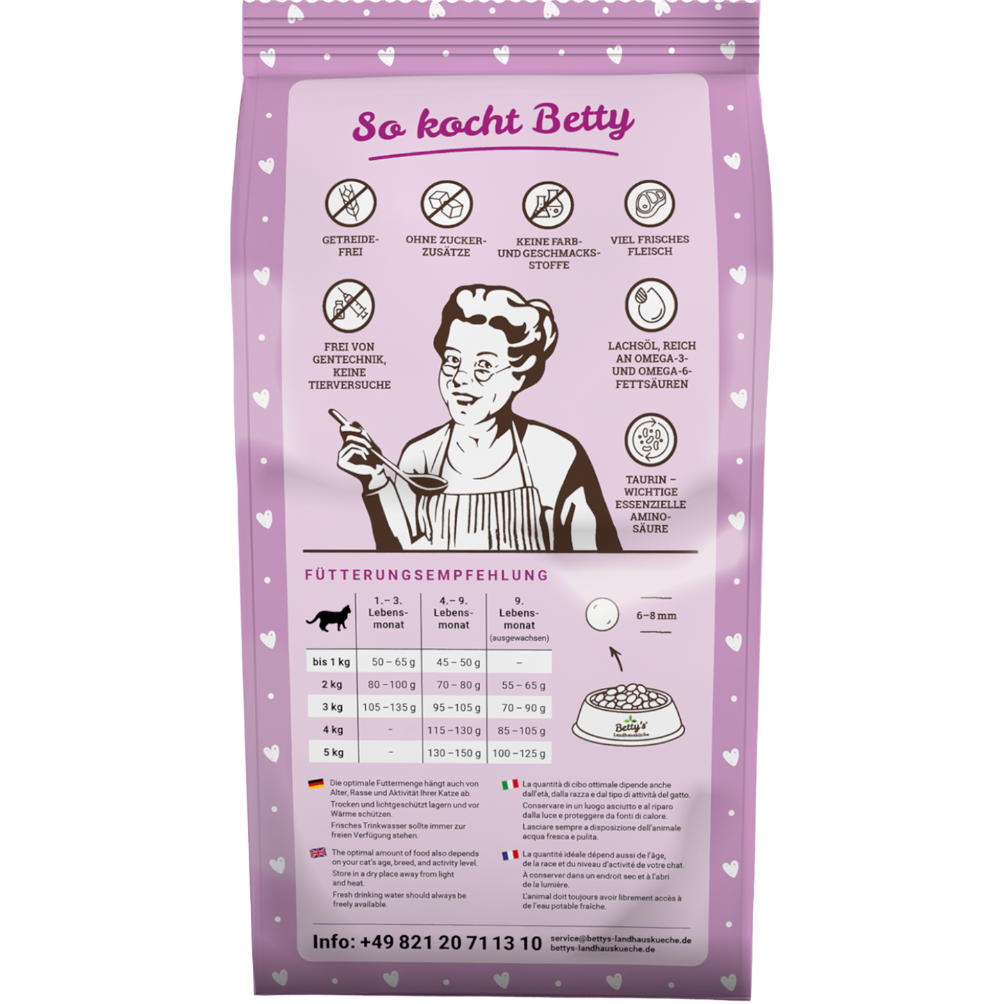 Betty´s LHK Cat - Kitten Hühnchen mit Pute