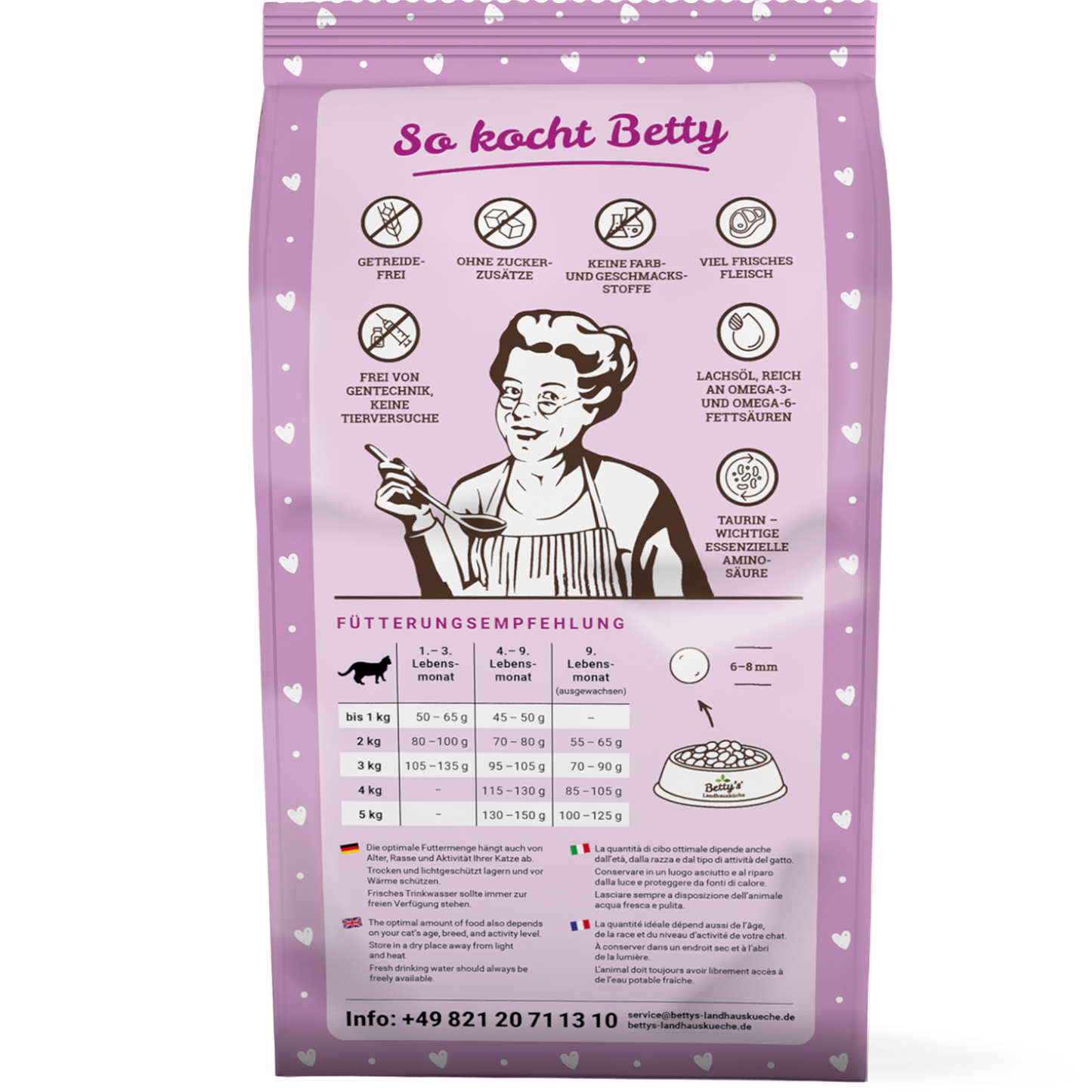 Betty´s LHK Cat - Kitten Hühnchen mit Pute