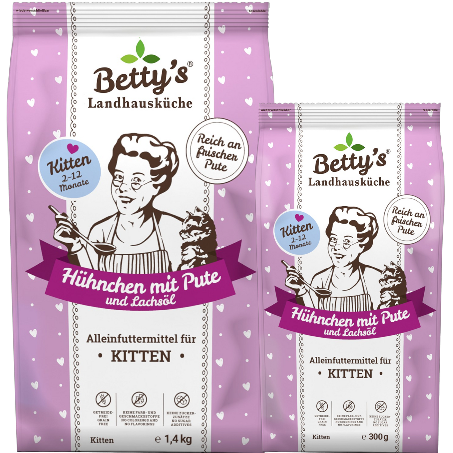 Betty´s LHK Cat - Kitten Hühnchen mit Pute