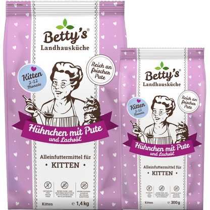Betty´s LHK Cat - Kitten Hühnchen mit Pute