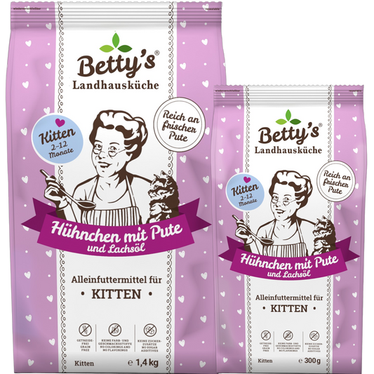 Betty´s LHK Cat - Kitten Hühnchen mit Pute