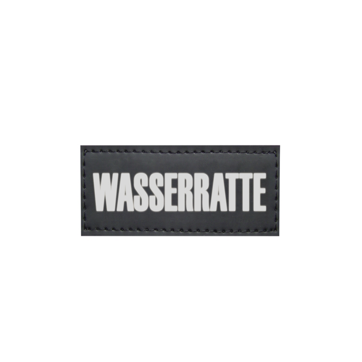 Klettsticker "WASSERRATTE" – Für echte Plansch-Profis auf vier Pfoten
