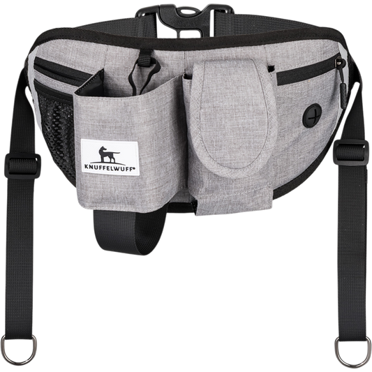 Knuffelwuff - Joggingtasche Bunbury mit Bungee-Leine