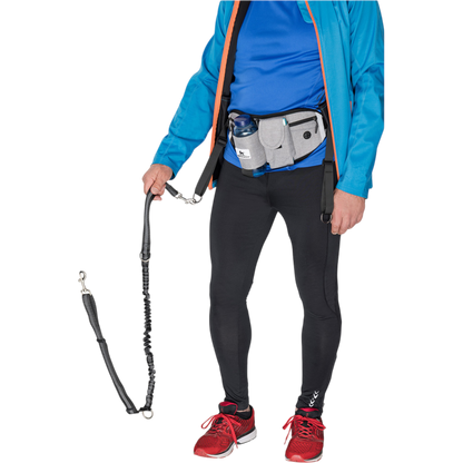 Knuffelwuff - Joggingtasche Bunbury mit Bungee-Leine
