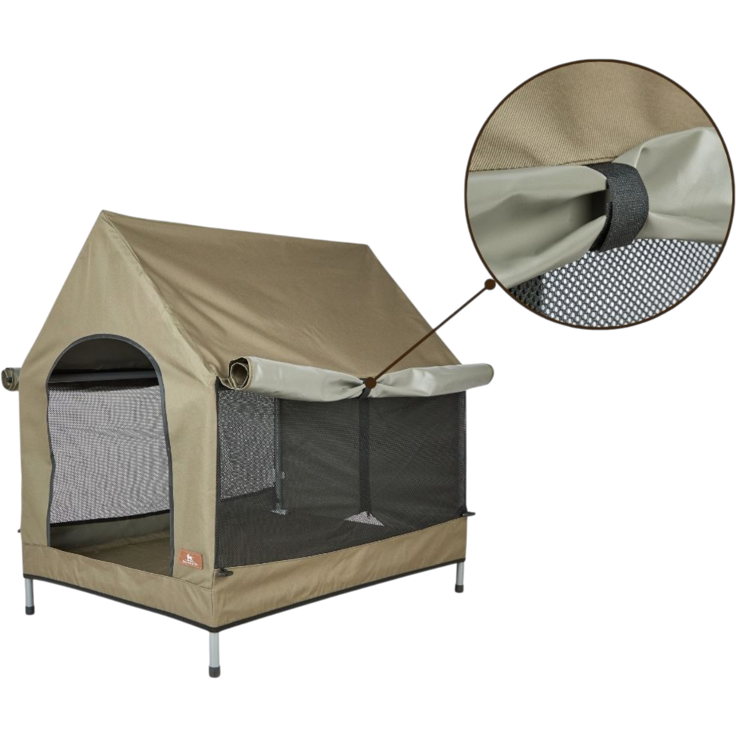 Knuffelwuff - Outdoor Stoff-Hundehütte