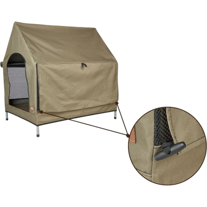 Knuffelwuff - Outdoor Stoff-Hundehütte