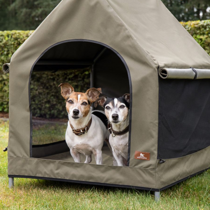 Knuffelwuff - Outdoor Stoff-Hundehütte