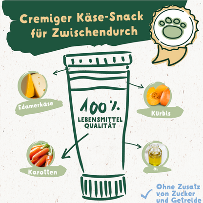 Knuffelwuff - Tubensnack Käsecreme
