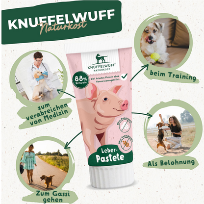 Knuffelwuff - Tubensnack Leber-Pastete