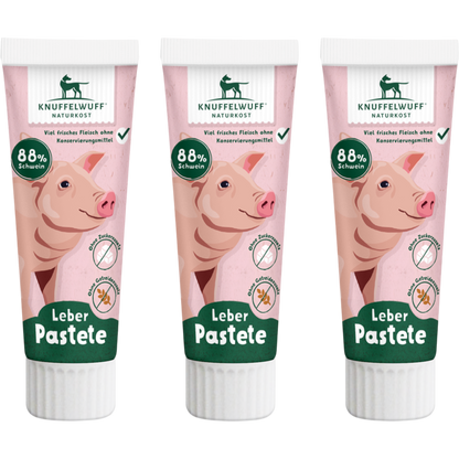 Knuffelwuff - Tubensnack Leber-Pastete