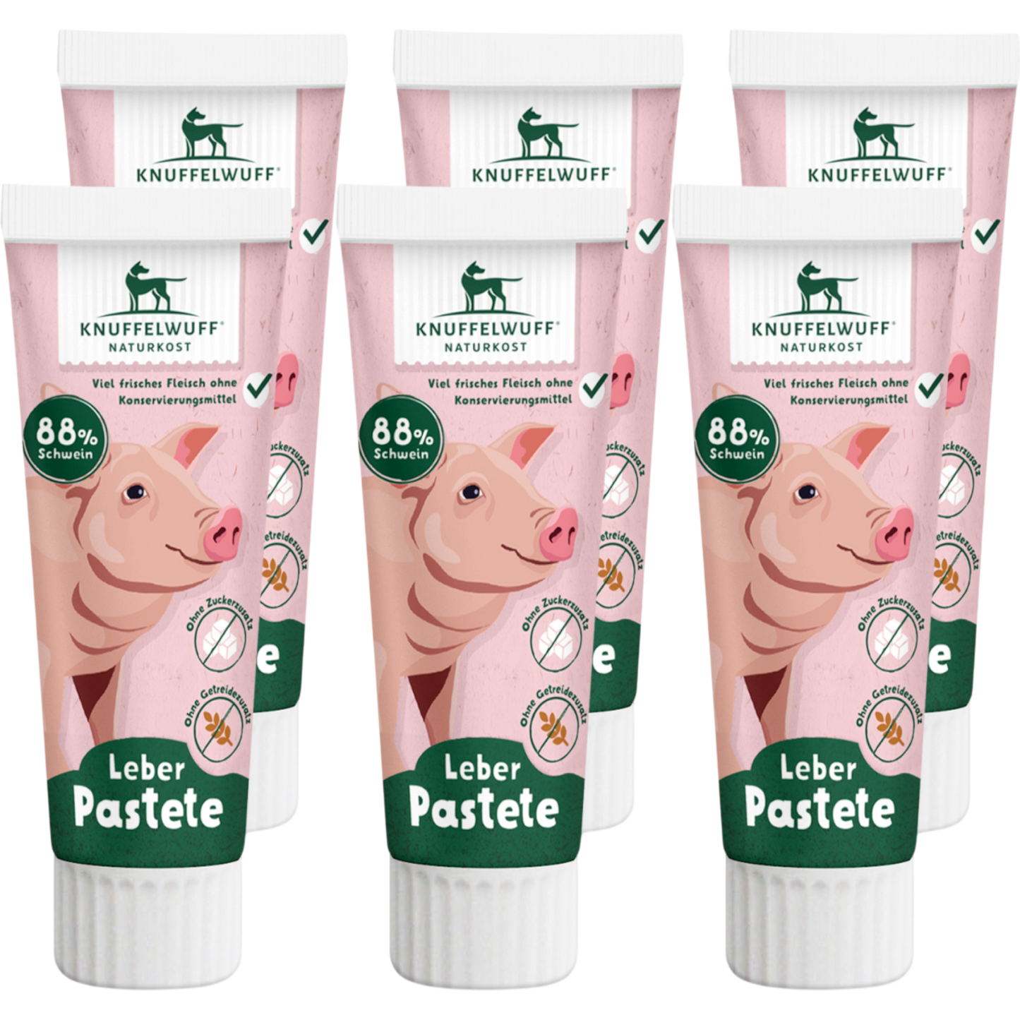 Knuffelwuff - Tubensnack Leber-Pastete