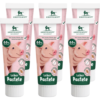 Knuffelwuff - Tubensnack Leber-Pastete