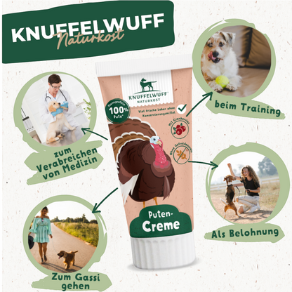 Knuffelwuff - Tubensnack Putencreme
