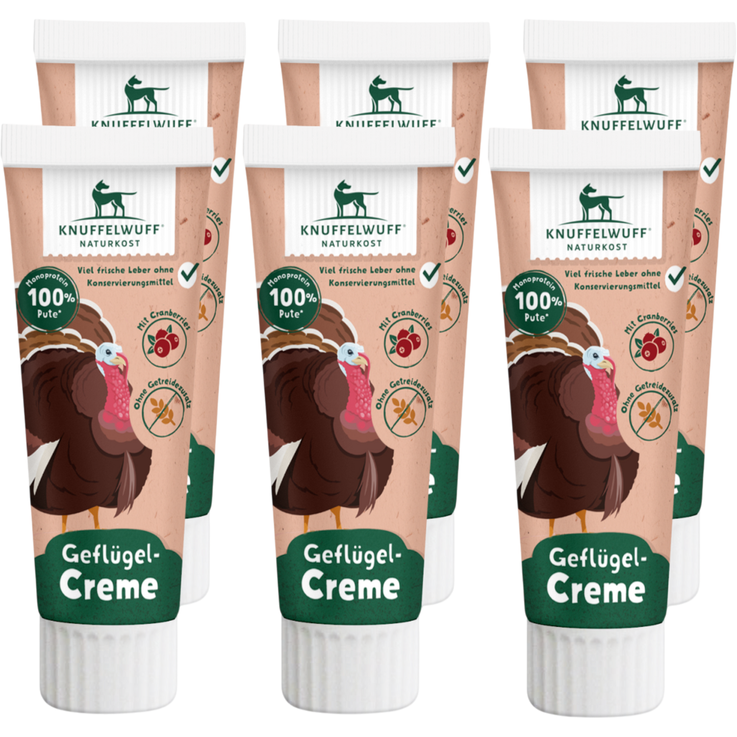 Knuffelwuff - Tubensnack Putencreme