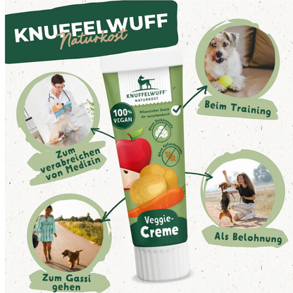 Knuffelwuff - Tubensnack Veggiecreme