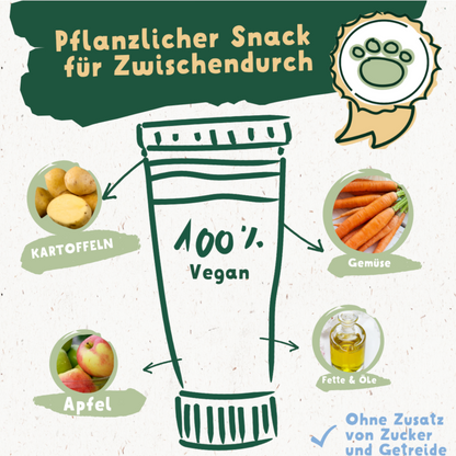 Knuffelwuff - Tubensnack Veggiecreme
