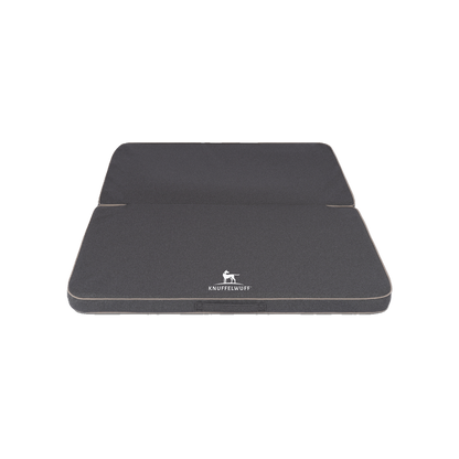 Knuffelwuff Faltbare Reisematte Orthopädisch Tacoma – Stilvoller Komfort aus Velours
