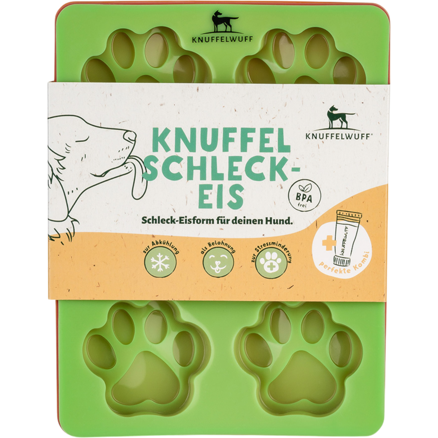 Knuffelwuff - Hundebackmatte & Eisformmatte im 3er Pack