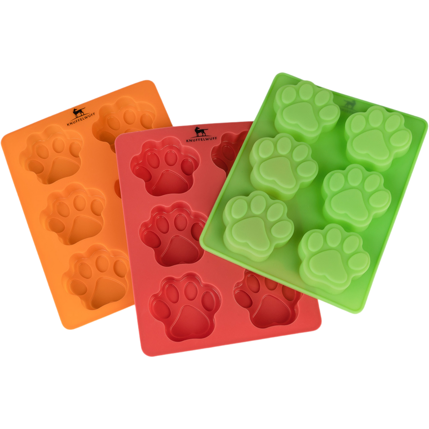 Knuffelwuff - Hundebackmatte & Eisformmatte im 3er Pack