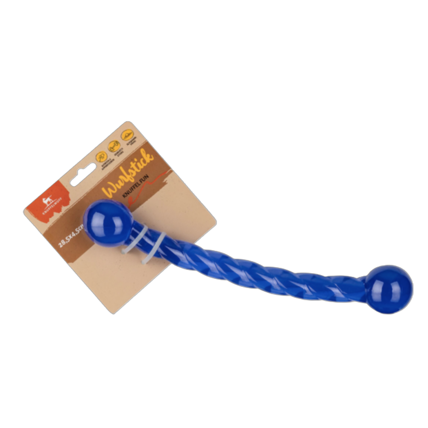 Knuffelwuff Hundespielzeug Wurfstick – Die sichere Alternative zum Stöckchen!