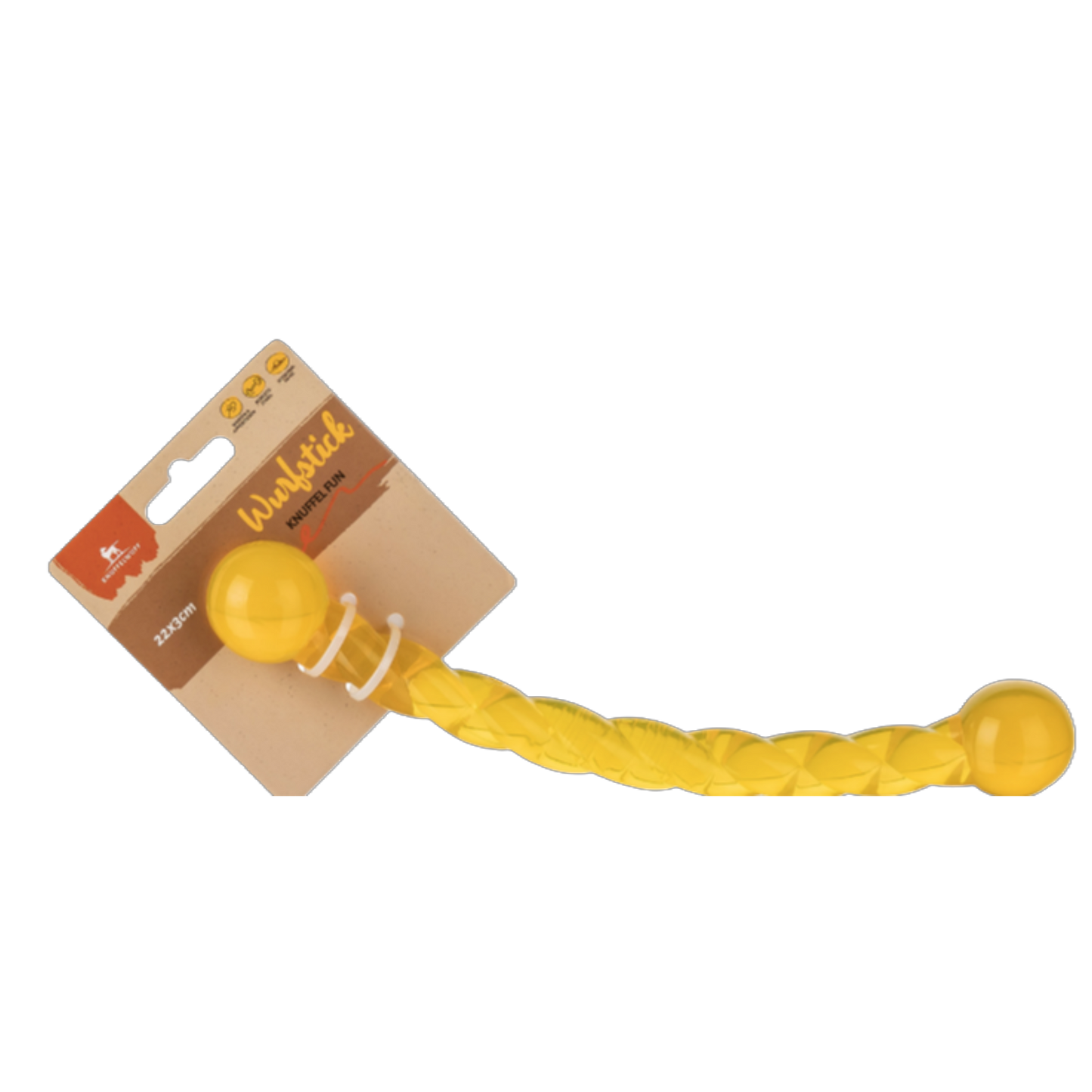 Knuffelwuff Hundespielzeug Wurfstick – Die sichere Alternative zum Stöckchen!