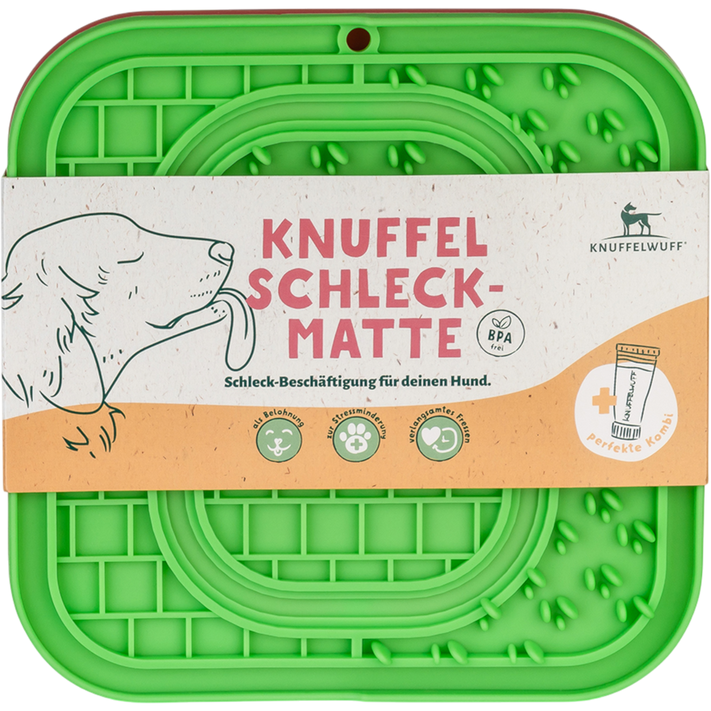 Knuffelwuff - Schleckmatte im 2er Pack