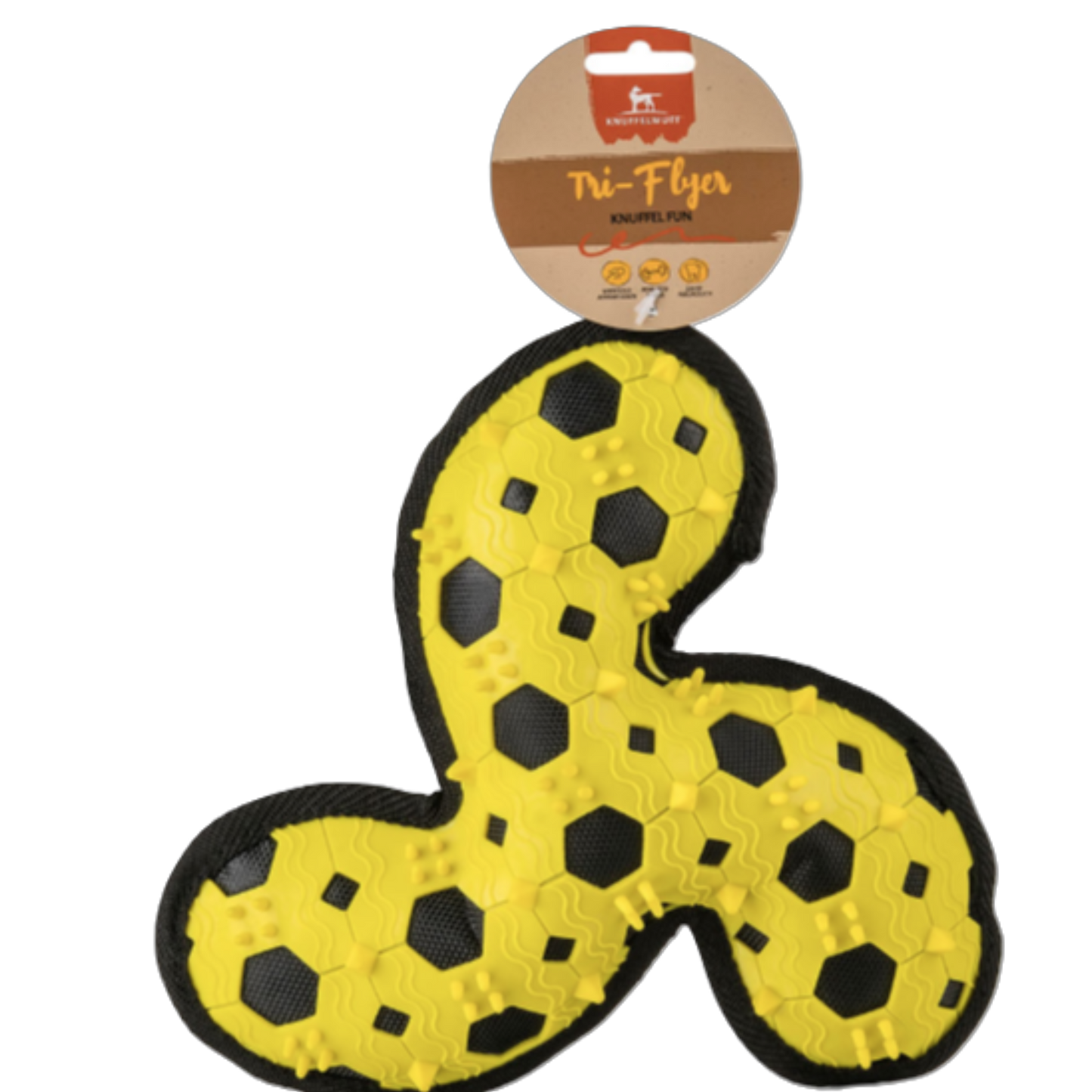 Knuffelwuff Tri-Flyer – Der perfekte Wurfspaß für Hunde!