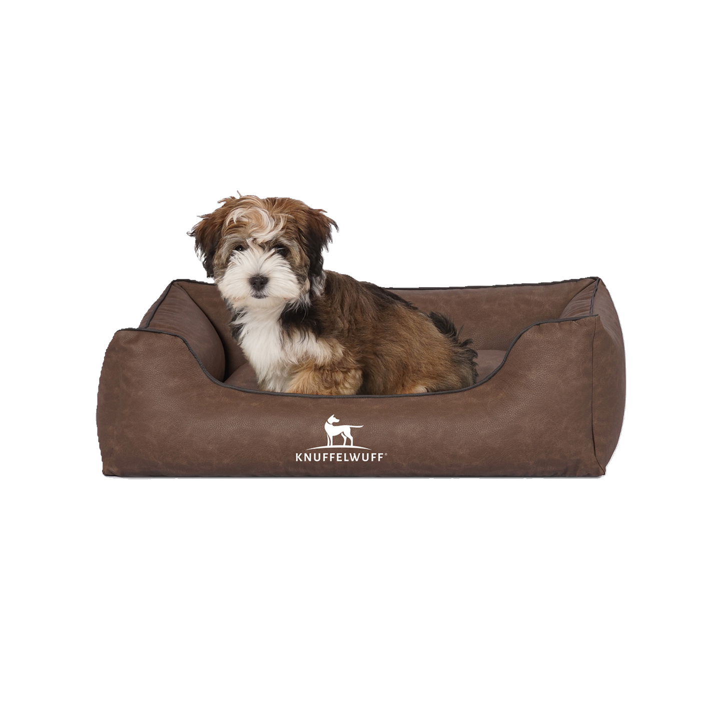 Knuffelwuff Hundebett Scottsdale aus Kunstleder